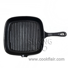 9 Inches Cast Iron Square Grill Pan